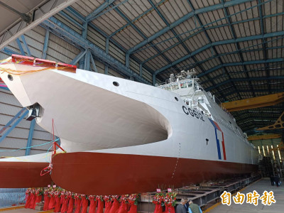 海巡蘇澳艦今交船 600噸級巡防艦尚有2艘