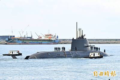 海軍加緊調校海鯤潛艦2系統拚潛航 王定宇：稍有落後仍循序漸進
