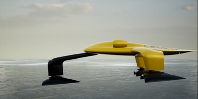 重啟水上飛機夢！美烏聯合研發海空兩用無人載具 不只要飛還要游