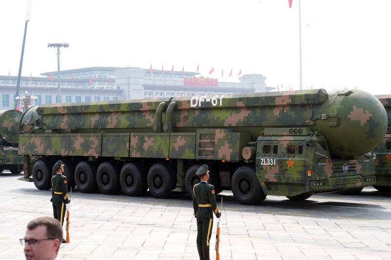 衛星影像逮到！中國擴建核武生產鏈 準備全面軍備競賽