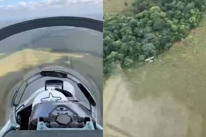 蘇-30戰機攻擊畫面曝！委內瑞拉宣布擊落一架侵犯領空運毒飛機