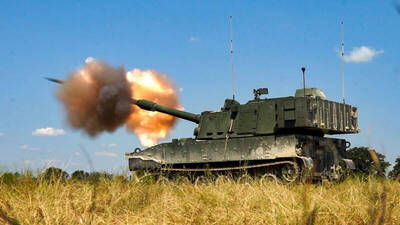 美售台60輛M109A7自走砲  砲兵退將楊海明：部署「淺山陣地」最好