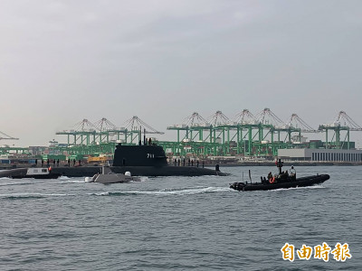 潛艦海鯤號今第5次潛航測試  軍事觀察家：考驗256戰隊新里程碑
