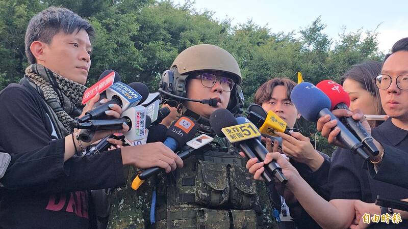 M1A2T凌晨戰備偵巡 戰車射手：守護國家最直接的方式