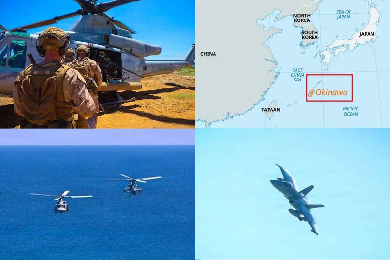 備戰台海衝突！美陸戰隊沖繩狂練「跳島空襲」  3款軍機立體打擊曝