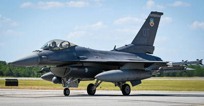 F-16戰力再升級 諾格推進升級電戰系統與標定莢艙