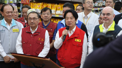 駐台使節參與新北城鎮韌性演習 賴總統：表示國際社會非常關心台海和平穩定