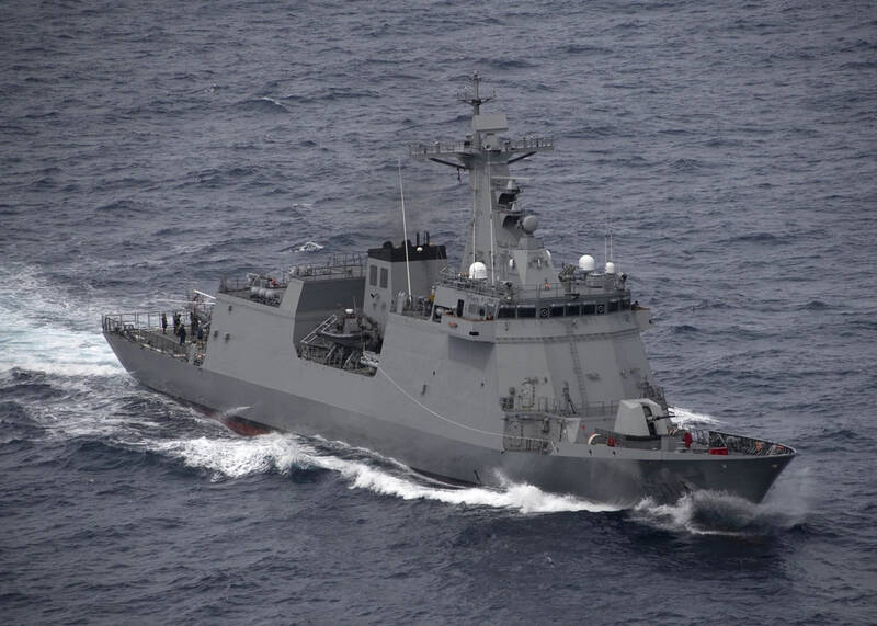 菲律賓最新型巡防艦何塞·黎剎級，可發射韓制反艦飛彈及魚雷。（圖片擷取自DVIDS）
