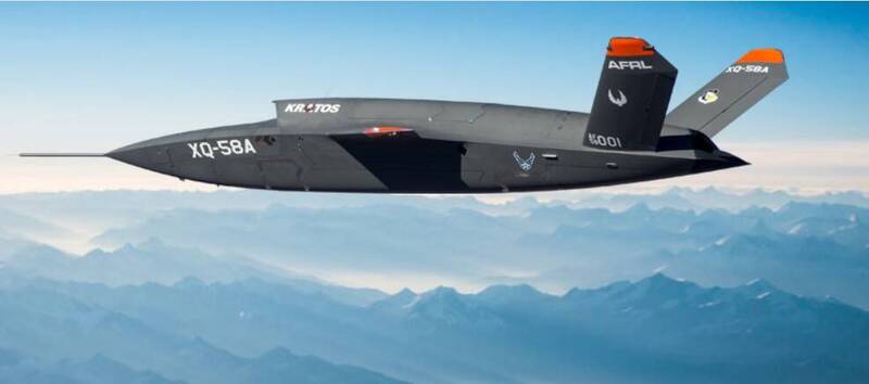XQ-58的設計體現美軍對未來空中兵力型態的戰術思維，是一種「多功能」的無人載具。（圖片擷取自Kratos官網）