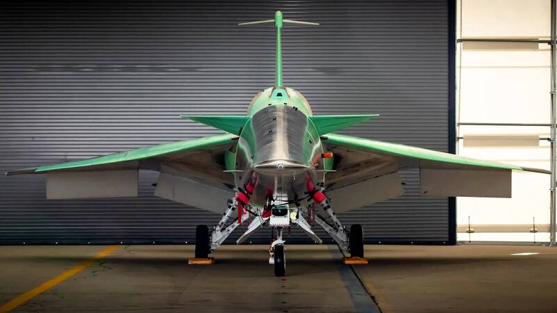 洛克希德·馬丁的「X-59」QueSST靜音超音速飛機，這架飛機擁有顛覆對傳統飛行器認知的外觀，看起來超級科幻！（圖片取自洛克希德·馬丁網站）