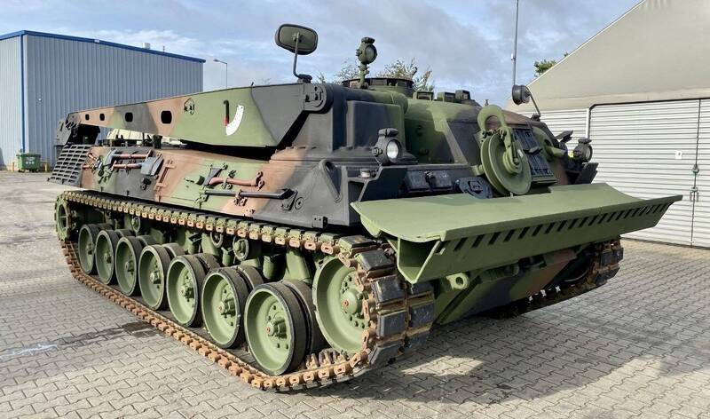 德國即將交付烏克蘭「Bergepanzer 2」裝甲救援車。（擷取自德國聯邦國防軍官網）