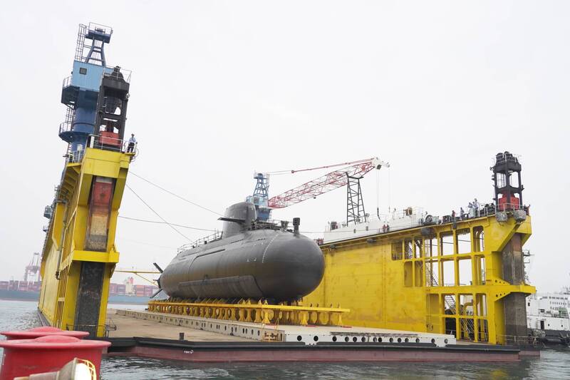 國造潛艦海鯤號預計今年9月海試，明年將射擊操雷，相關驗證結果將牽動後續艦量產事宜。（資料照，台船提供）