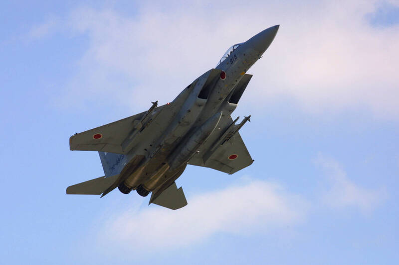 日本航空自衛隊的F-15J戰機。（取自防衛省統合幕僚監部官方X帳號）