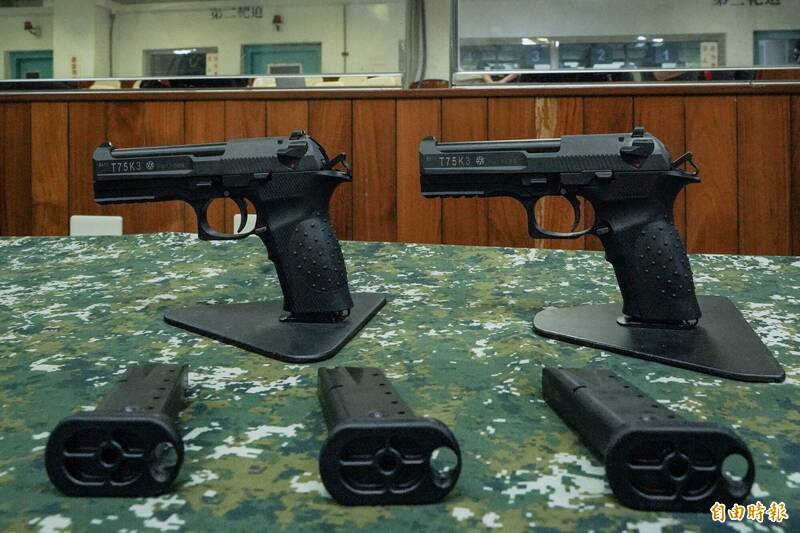 國造T75K3重量輕、精度高，已獲國軍採購數萬支。（資料照）