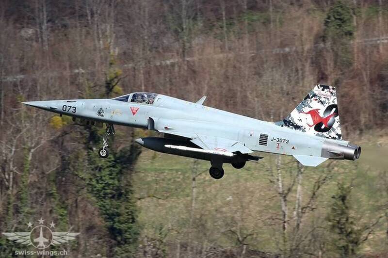 瑞士空軍F-5戰機預計於2027年以前退役，美國海軍已開始向其收購擴充「假想敵」部隊戰力。（圖擷取自瑞士空軍網站）