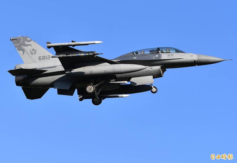 我國空軍F-16V戰機也是第四代戰機升級為「四代半」戰機的經典案例。（資料照）