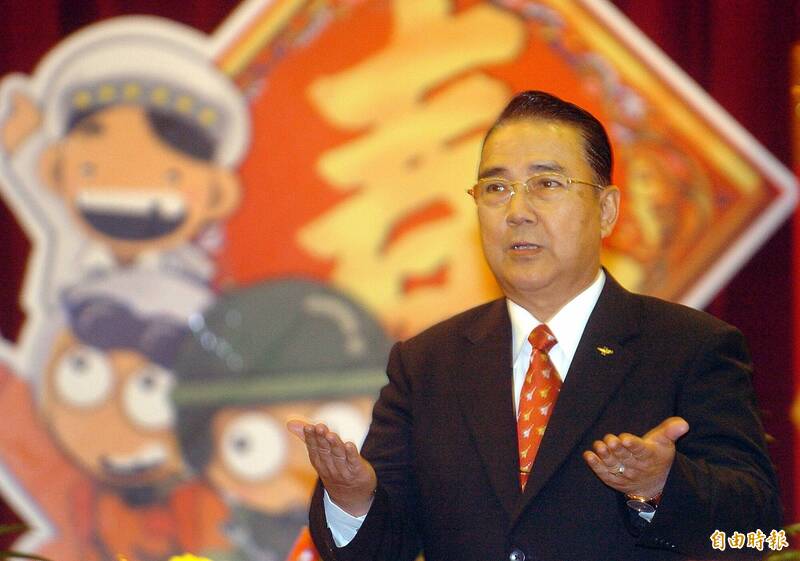 前國防部長李天羽今（12）日清晨辭世，享壽79歲。（資料照）