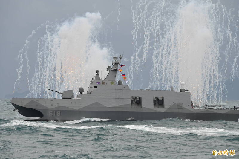 我國第二批5艘沱江艦已於去（2024）年陸續開工，並依照期程管制進行中，而這5艘沱江級後續艦會在明（2026）年底前，全數完工下水。圖為沱江級原型艦。（資料照）