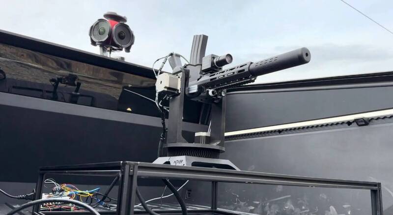 如美國的Hover公司研製的「物理反無人機系統」，就是一款可以全自動「硬殺」無人機的槍砲。（取自Hover公司官網）
