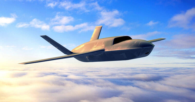 美國通用原子的「Gambit」戰鬥無人機，今日獲美國空軍正式授予「YFQ-42A」的任務設計編號，預計今年夏季首飛。（通用原子官網）