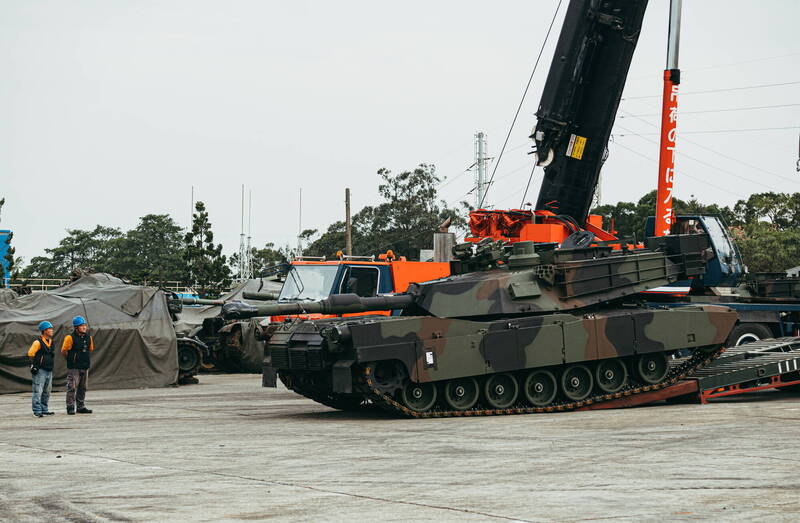 國軍新購M1A2T戰車預計於下半年成軍。（資料照，國防部提供）