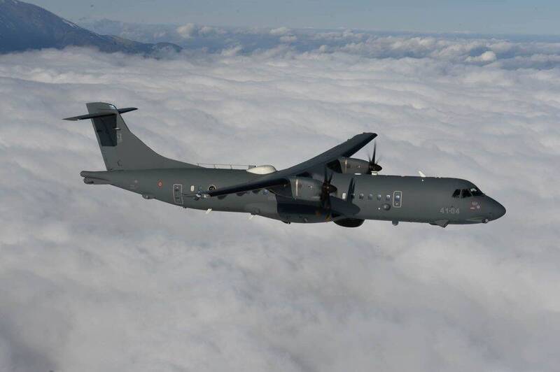 義大利空軍的P-72A海上巡邏機。（義大利空軍官網）