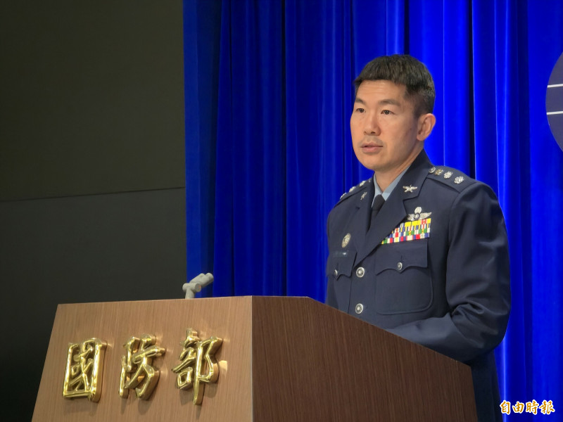 國防部情次室情研中心副主任胡中華上校。（記者方瑋立攝）