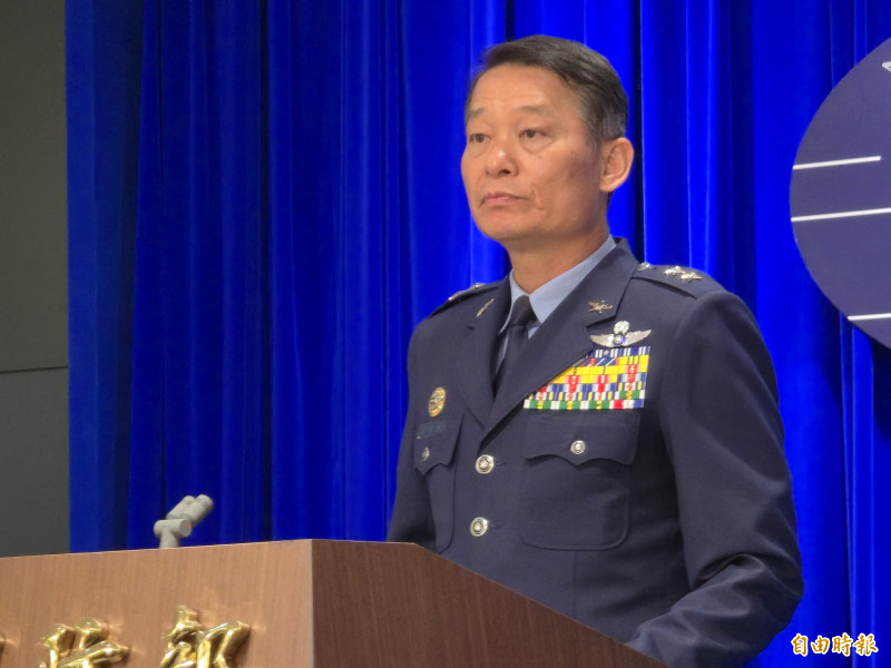 空軍司令部參謀長李慶然中將。（記者方瑋立攝）