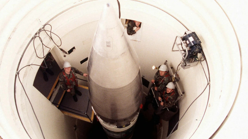 現有的義勇兵三型（Minuteman III）洲際彈道飛彈發射井。（圖取自美國空軍）