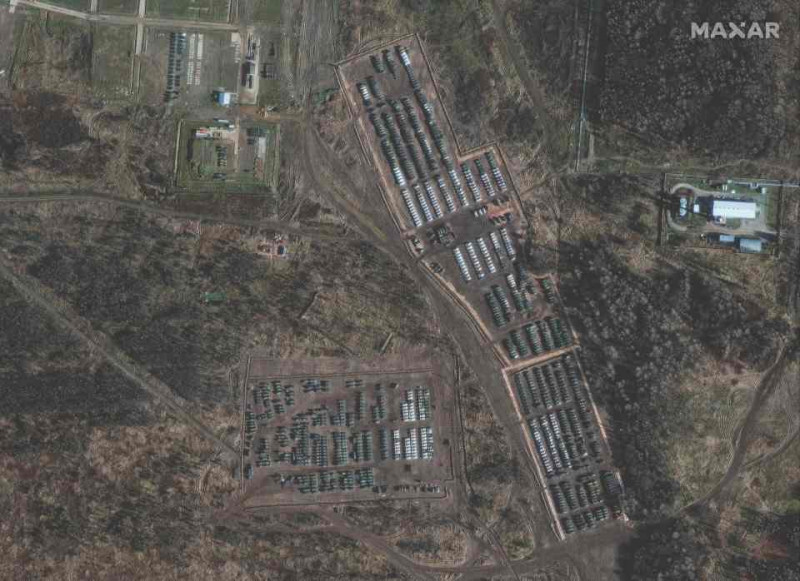 烏克蘭戰前景象重現？俄軍芬蘭邊境大集結 衛星影像曝光