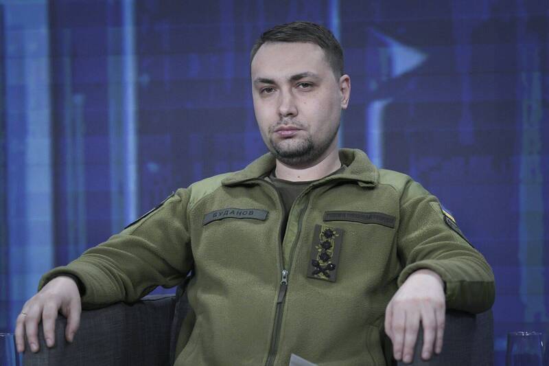 烏克蘭國防部情報總局局長布達諾夫（Kyrylo Budanov）中將。（彭博檔案照）
