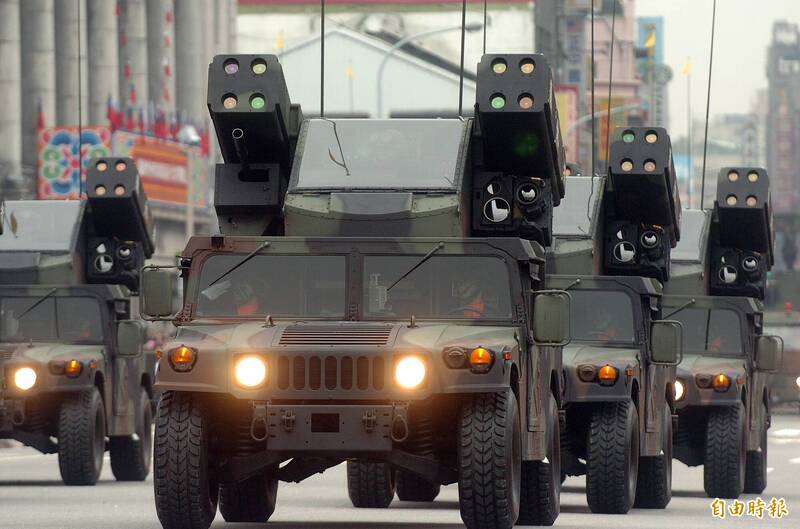 陸軍的AN/TWQ-1「復仇者」車載防空系統。（本報資料照，記者叢昌瑾攝）