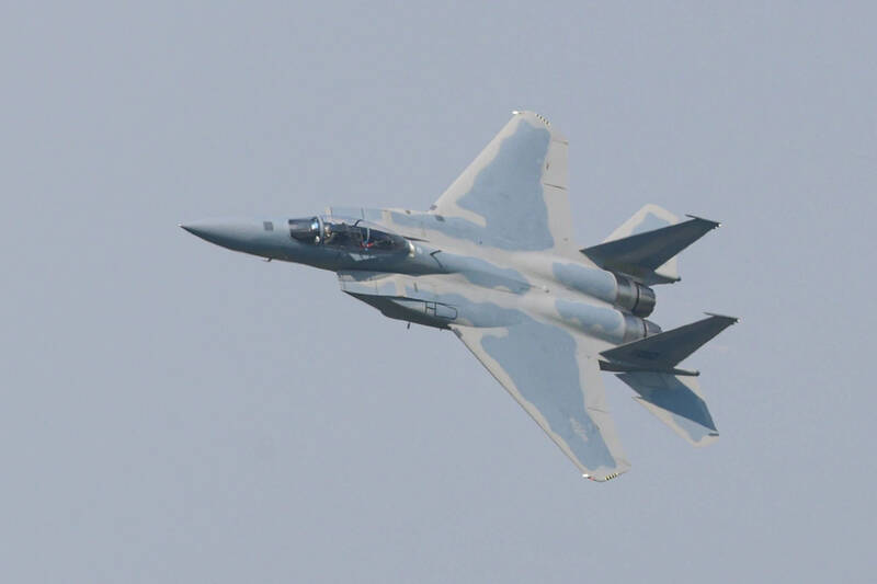 圖為F-15EX戰機。（圖取自DVIDS）