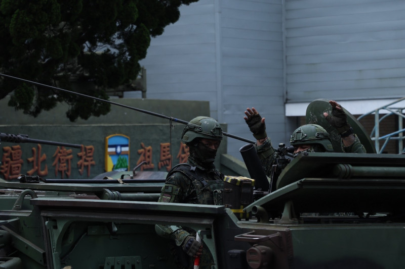 部隊完成火力部署，強化核心戰鬥。（馬防部提供）