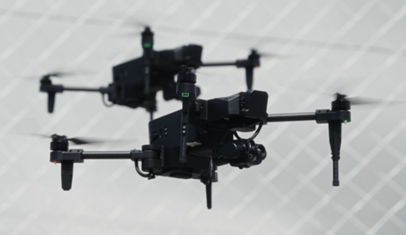 「微型無人機」由中光電得標承製。（取自中光電官網）