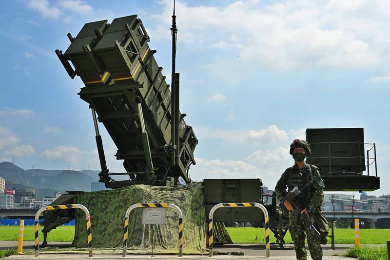 圖為今年漢光41號演習，愛國者飛彈罕見進行實地部署。（資料照）