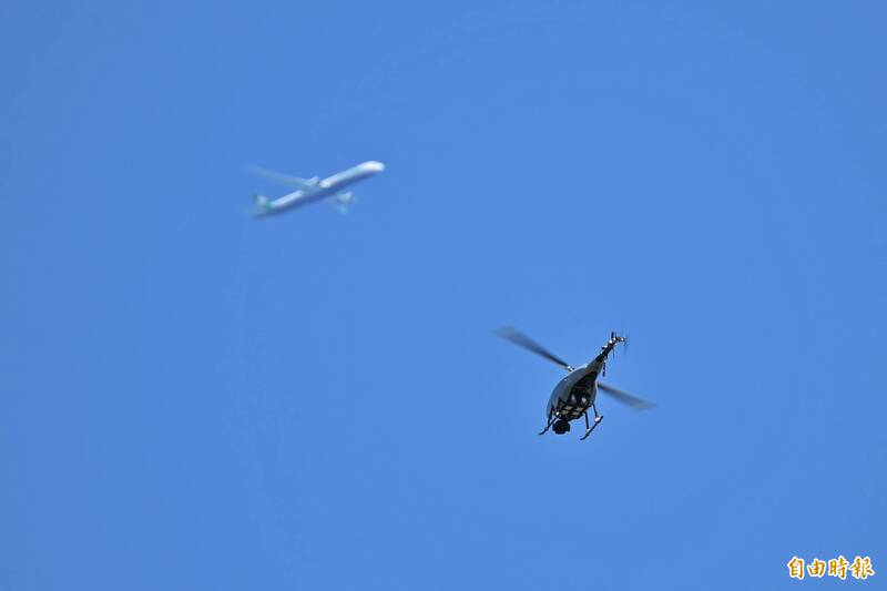 7月15日漢光41演習期間，參與縱深防禦演練的「摩羯」戰術型近程無人機。（本報資料照，記者陳逸寬攝）