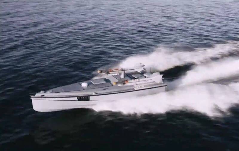 烏克蘭「Magura V7」無人艇，搭載兩枚「響尾蛇」（Sidewinder）空對空飛彈，已有擊落俄羅斯軍機的實戰紀錄。（圖取自烏克蘭武裝部隊總部專頁）