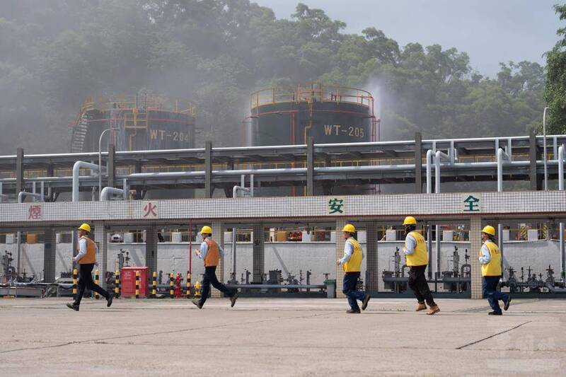 供油中心實施動員準備演習。（圖取自軍聞社）