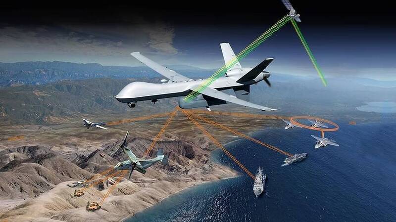 美MQ-9A無人機首掛通訊、電戰支援莢艙飛測 持續發掘作戰潛能
