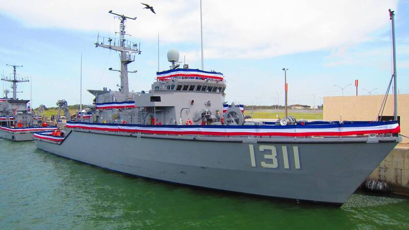 海軍「永靖級」獵雷艦2012年返抵國門，但實際上，其已於美國海軍服役一段時間，總艦齡已超過30年。（資料照，國防部提供）