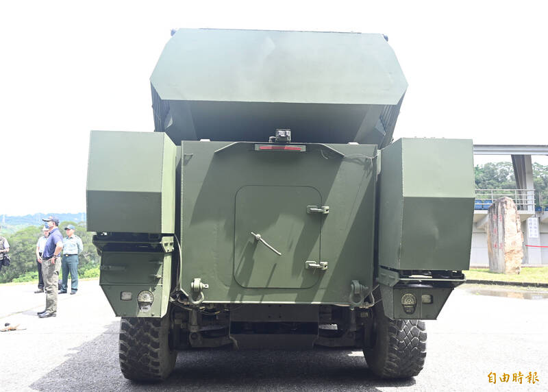 據了解，降高的D3樣車在內部空間最佳化後，除載彈量可望上修，也有望保有「4+1」人員載運的餘裕，也就是4名車組員及1名非車組員，為協同作戰提供彈性。（本報資料照，記者王藝崧攝）