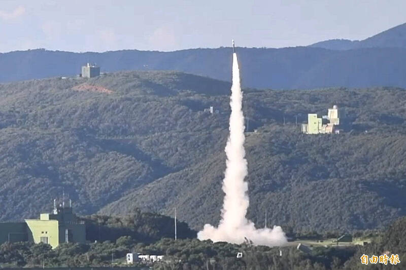 天弓三型防空飛彈。（記者蔡宗憲攝）