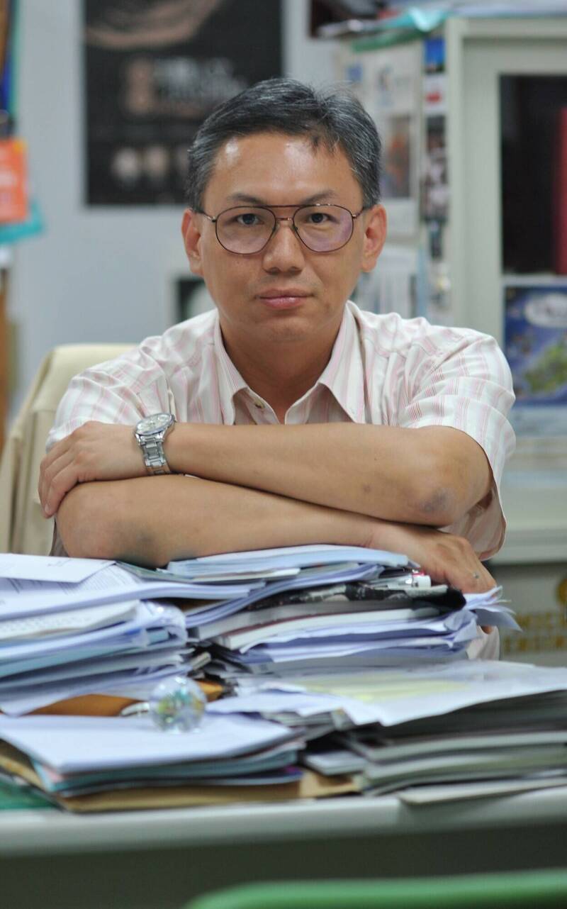 台船董事長黃正弘以家庭因素為由請辭獲准、歸建成功大學，改由同校系的成功大學系統及船舶機電工程學系系主任陳政宏（如圖，擷取自成功大學官網）副教授接任。