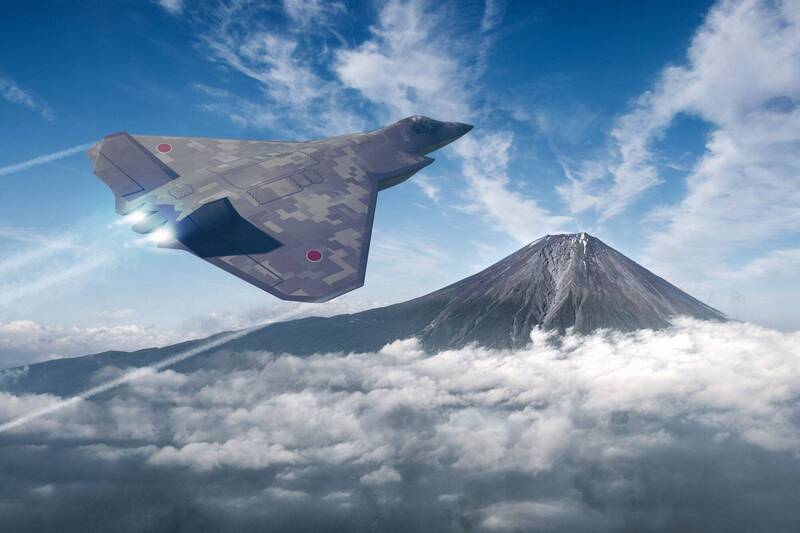 英日義三國現正持續推動GCAP第六代戰機計畫，預計2035年開始交付首批新機。（日本防衛省官方X帳號）
