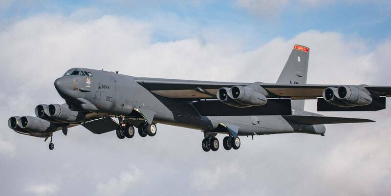B-52轟炸機的新型雷達，即將進入飛行測試。（路透資料照）