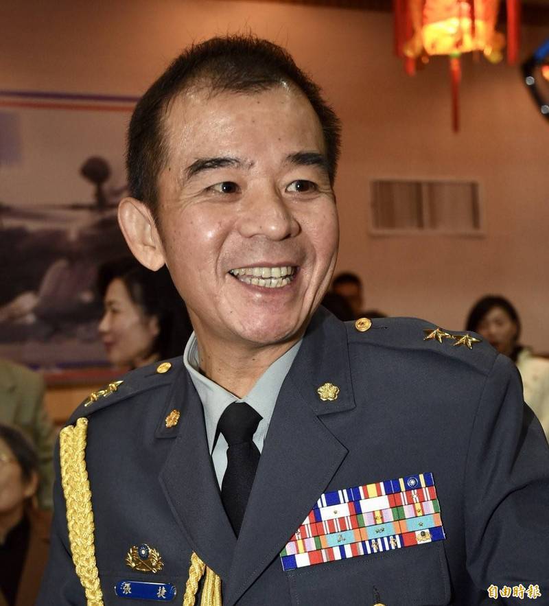 前總統府侍衛長張捷，退伍後本週轉任為大南汽車董事長。（資料照）