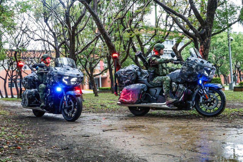 快速反應連平時肩負國慶慶典、外賓訪台引導等重要勤務；戰時則轉換為衛戍區偵搜部隊，負責戰場偵搜、反滲透、反破壞及協力守備部隊等作戰任務。（圖：青年日報提供）