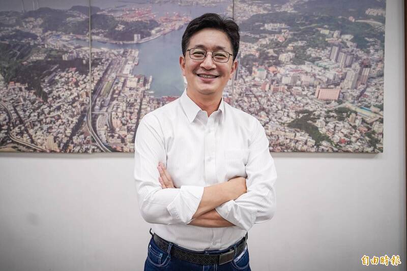 前民進黨立委蔡適應。（記者涂鉅旻攝）
