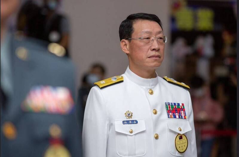 海軍司令部政戰主任由海軍艦隊指揮部政戰主任林傳盛升任，林傳盛將於10月1日晉任為中將。（圖：取自總統府網站）